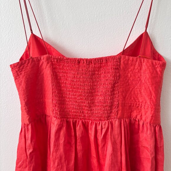 La Ligne Tracy Maxi Dress in Tangerine - Picture 8 of 9